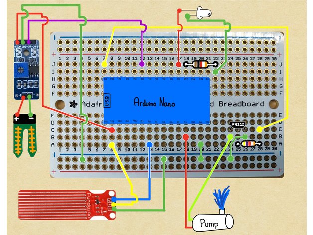 Arduino 智能花盆电路板