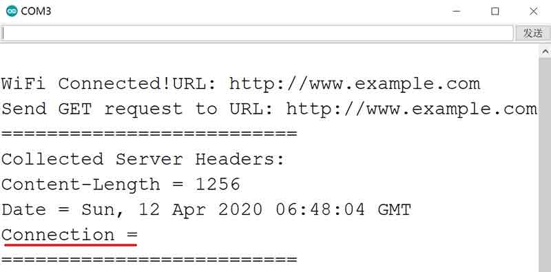 ESP8266-示例程序运行结果