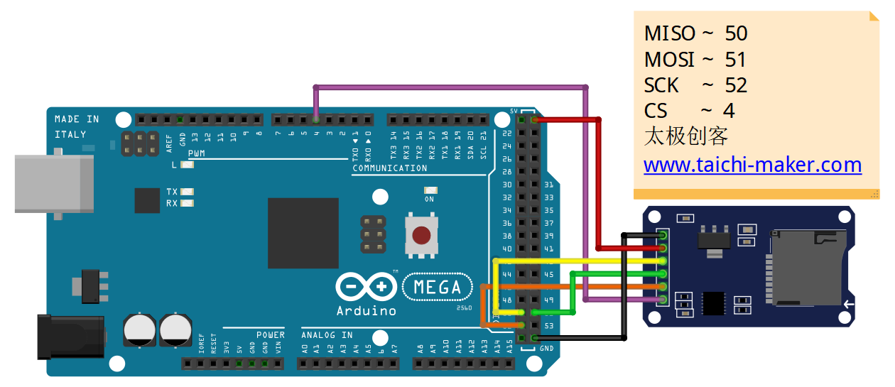 UNO-SD-spi-cs Arduino SD卡读取模块 使用Arduino读写SD卡