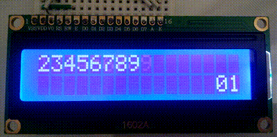 LCD效果演示  Arduino   lcd1602   屏幕模块  太极创客