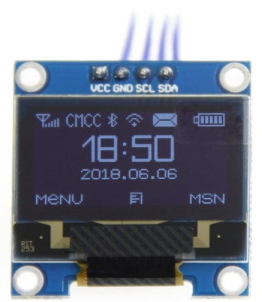 OLED0.96屏幕样图 Arduino OLED0.96 屏幕模块 太极创客